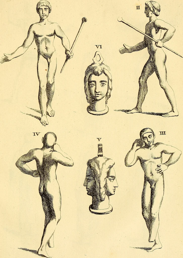 An illustration from Recueil d'antiquités égyptiennes, étrusques, greques et romaines, 1752, leaf 248