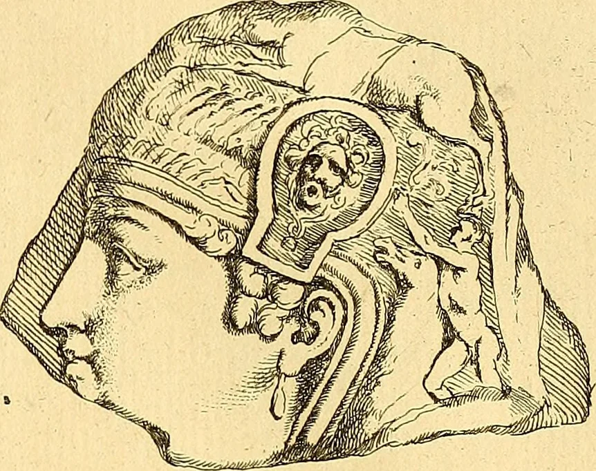 An illustration from Recueil d'antiquités égyptiennes, étrusques, greques et romaines, 1752, leaf 314