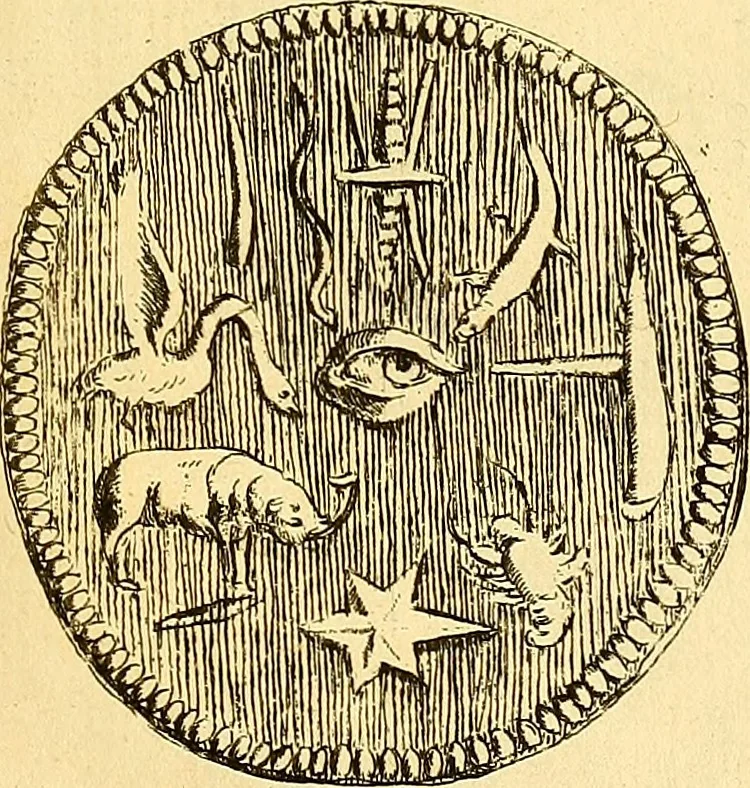 An illustration from Recueil d'antiquités égyptiennes, étrusques, greques et romaines, 1752, leaf 326