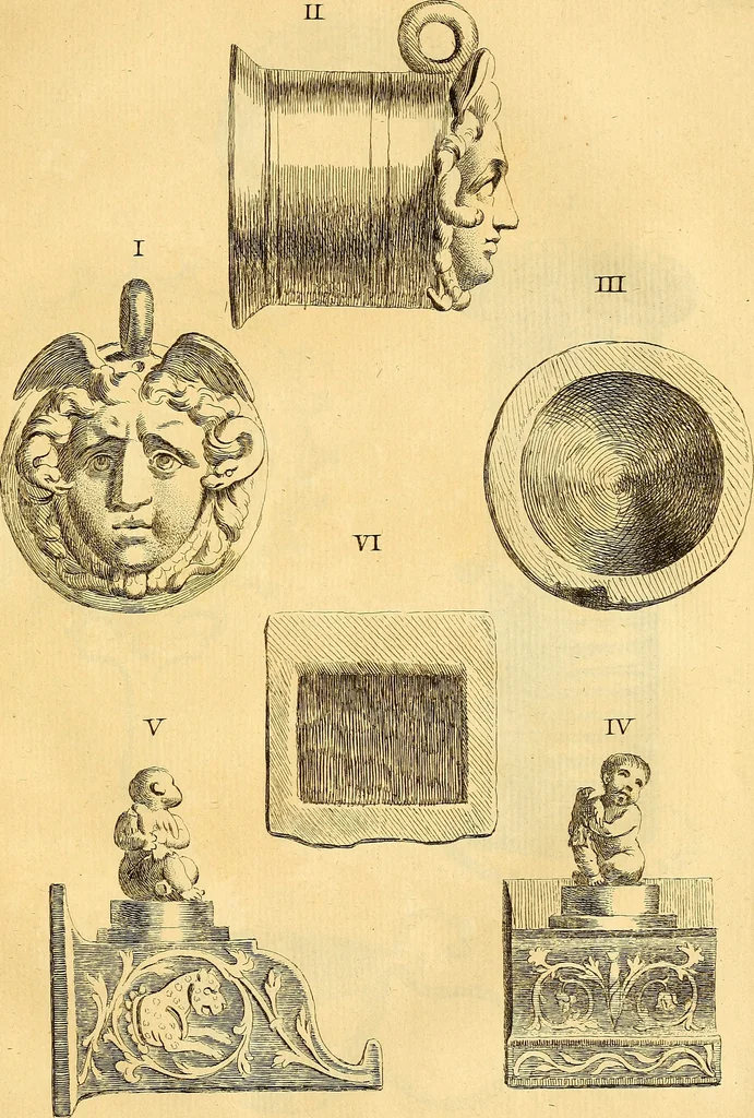 An illustration from Recueil d'antiquités égyptiennes, étrusques, greques et romaines, 1752, leaf 334