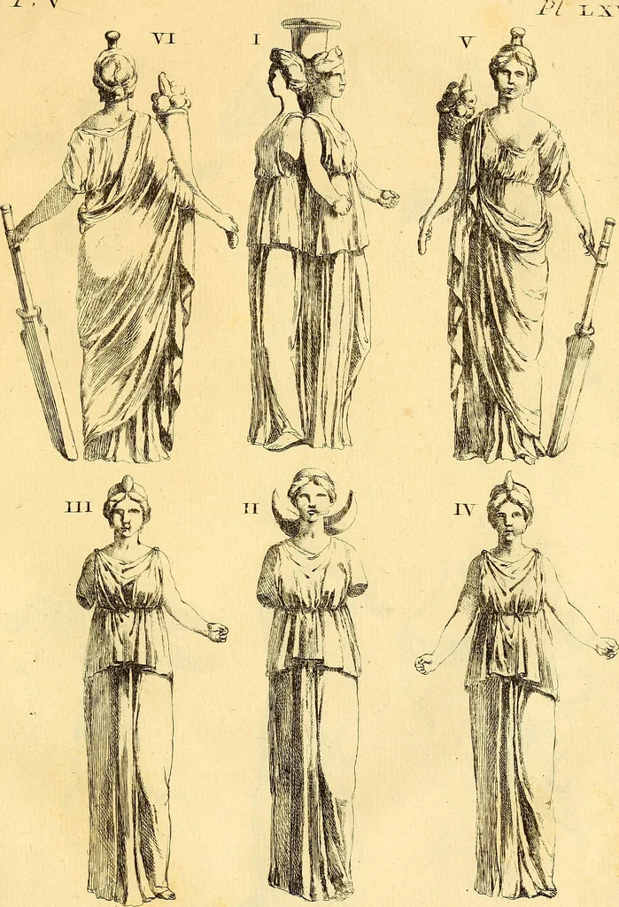 An illustration from Recueil d'antiquités égyptiennes, étrusques, greques et romaines, 1752, leaf 432