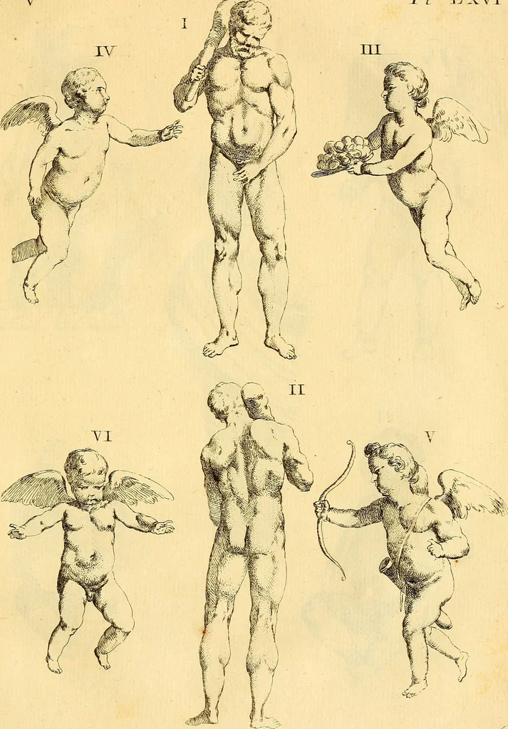 An illustration from Recueil d'antiquités égyptiennes, étrusques, greques et romaines, 1752, leaf 434