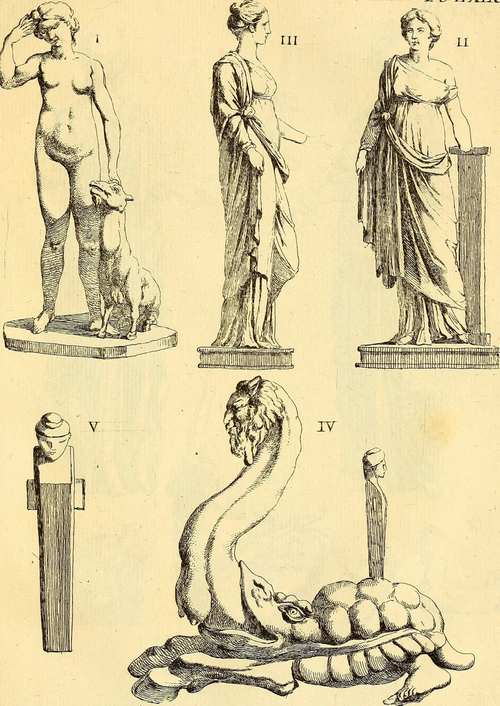 An illustration from Recueil d'antiquités égyptiennes, étrusques, greques et romaines, 1752, leaf 440