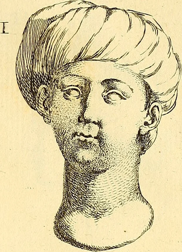 An illustration from Recueil d'antiquités égyptiennes, étrusques, greques et romaines, 1752, leaf 454