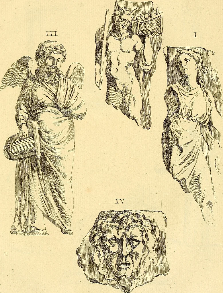 An illustration from Recueil d'antiquités égyptiennes, étrusques, greques et romaines, 1752, leaf 470