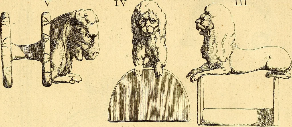 An illustration from Recueil d'antiquités égyptiennes, étrusques, greques et romaines, 1752, leaf 484