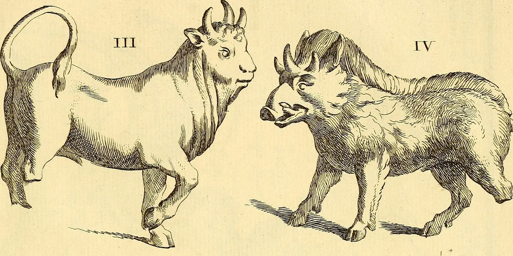 An illustration from Recueil d'antiquités égyptiennes, étrusques, greques et romaines, 1752, leaf 592