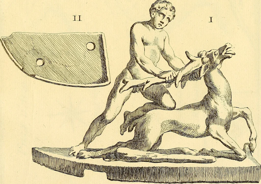 An illustration from Recueil d'antiquités égyptiennes, étrusques, greques et romaines, 1752, leaf 592