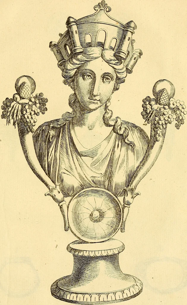 An illustration from Recueil d'antiquités égyptiennes, étrusques, greques et romaines, 1752, leaf 598