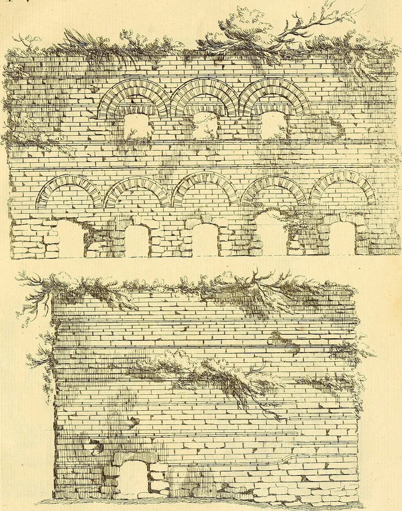 An illustration from Recueil d'antiquités égyptiennes, étrusques, greques et romaines, 1752, leaf 608