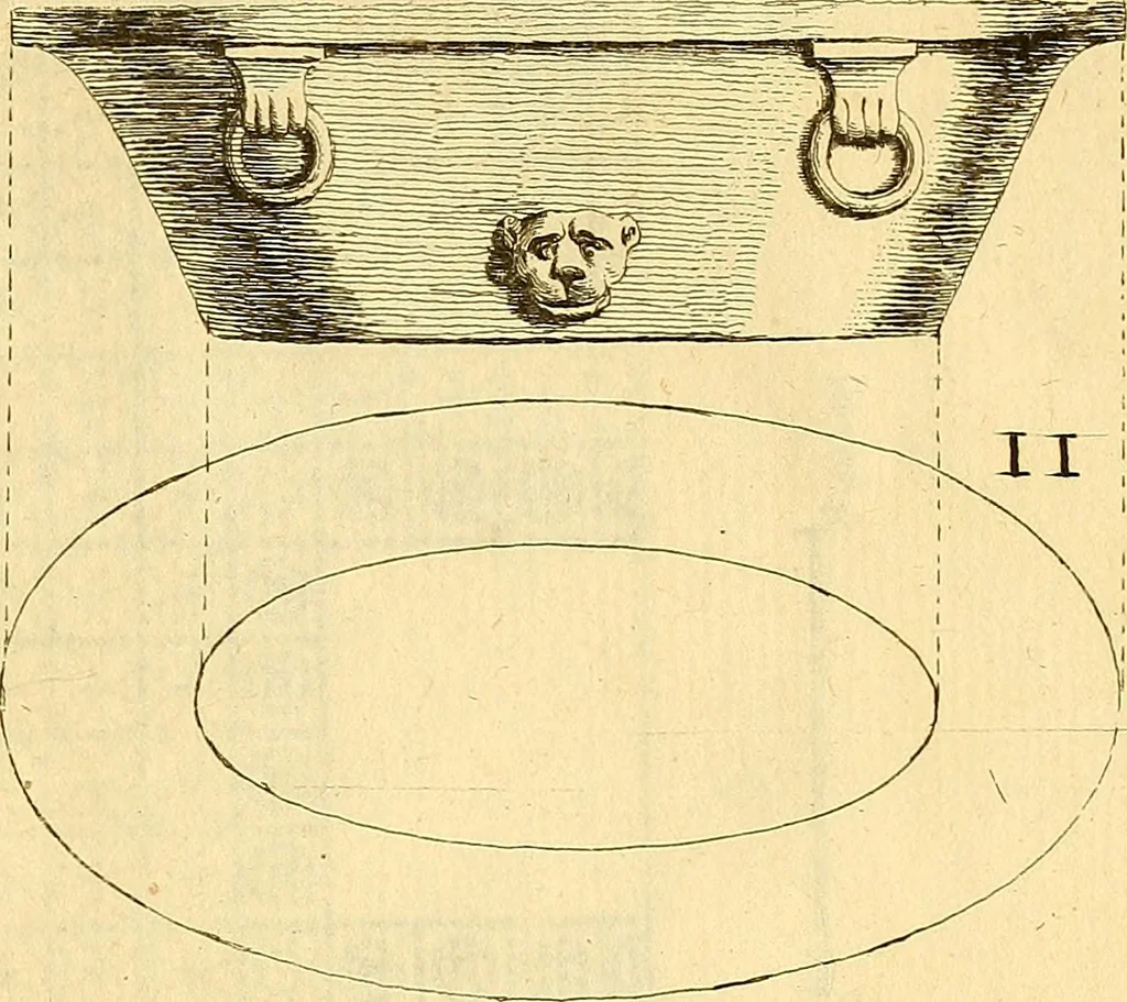 An illustration from Recueil d'antiquités égyptiennes, étrusques, greques et romaines, 1752, leaf 610