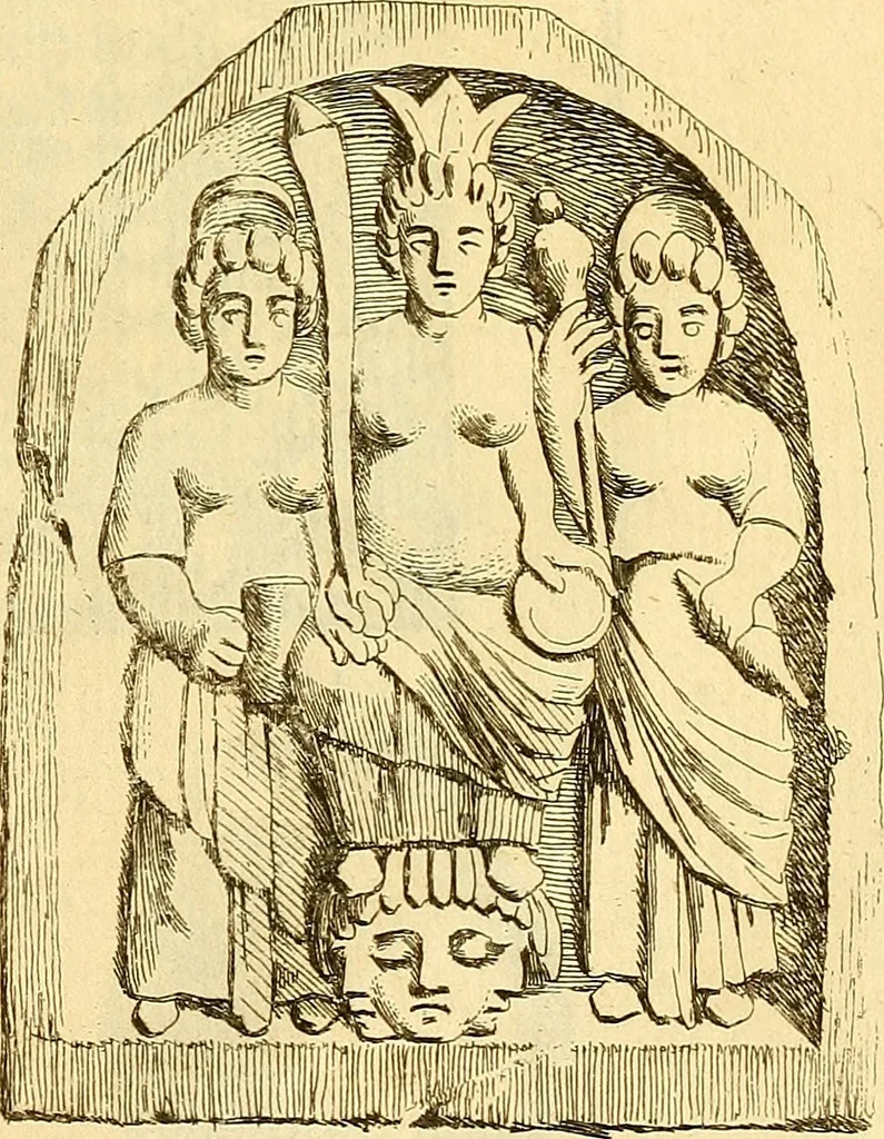 An illustration from Recueil d'antiquités égyptiennes, étrusques, greques et romaines, 1752, leaf 610