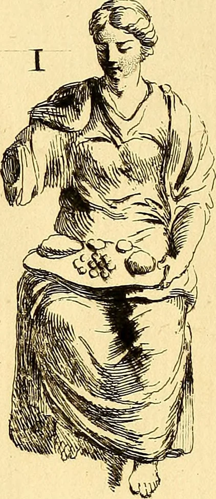 An illustration from Recueil d'antiquités égyptiennes, étrusques, greques et romaines, 1752, leaf 616