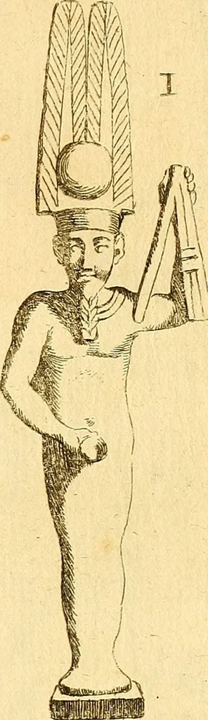 An illustration from Recueil d'antiquités égyptiennes, étrusques, greques et romaines, 1752, leaf 104