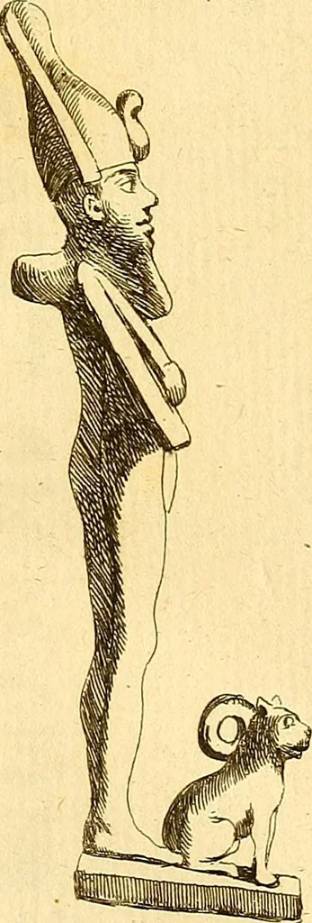 An illustration from Recueil d'antiquités égyptiennes, étrusques, greques et romaines, 1752, leaf 104