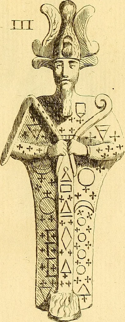 An illustration from Recueil d'antiquités égyptiennes, étrusques, greques et romaines, 1752, leaf 114