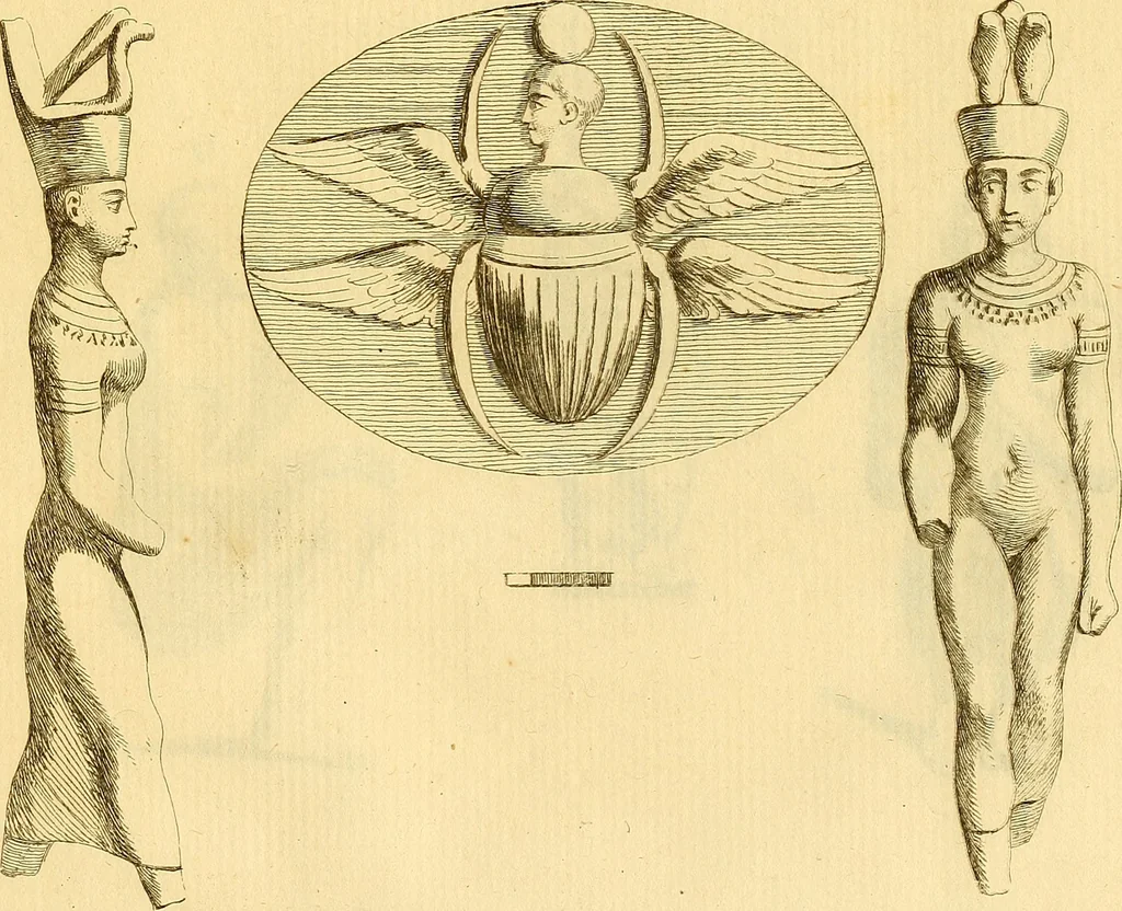 An illustration from Recueil d'antiquités égyptiennes, étrusques, greques et romaines, 1752, leaf 116