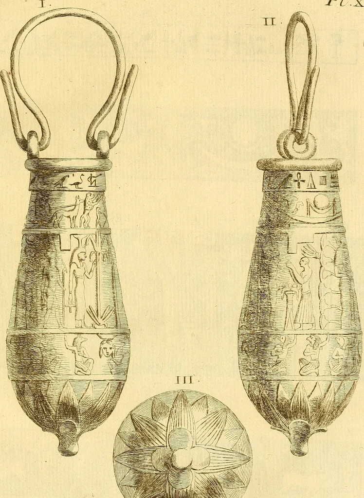 An illustration from Recueil d'antiquités égyptiennes, étrusques, greques et romaines, 1752, leaf 128