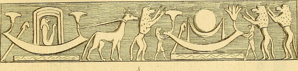 An illustration from Recueil d'antiquités égyptiennes, étrusques, greques et romaines, 1752, leaf 130