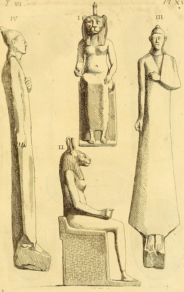 An illustration from Recueil d'antiquités égyptiennes, étrusques, greques et romaines, 1752, leaf 136