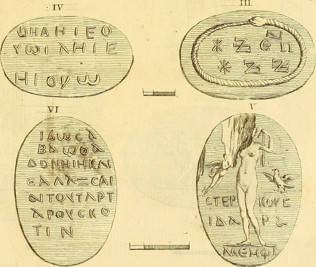 An illustration from Recueil d'antiquités égyptiennes, étrusques, greques et romaines, 1752, leaf 142