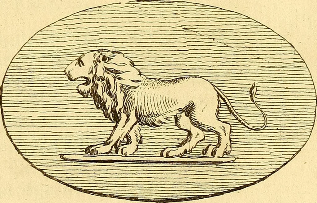 An illustration from Recueil d'antiquités égyptiennes, étrusques, greques et romaines, 1752, leaf 144