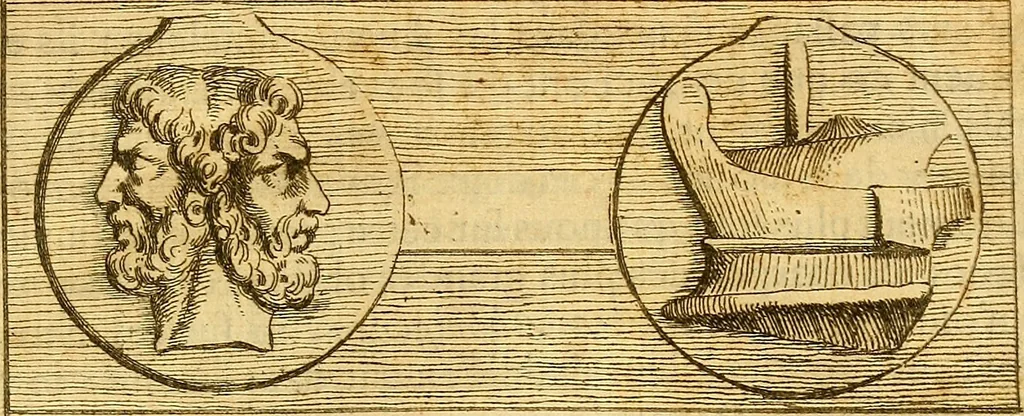 An illustration from Recueil d'antiquités égyptiennes, étrusques, greques et romaines, 1752, leaf 146