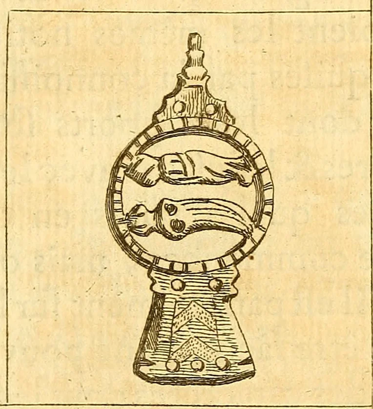 An illustration from Recueil d'antiquités égyptiennes, étrusques, greques et romaines, 1752, leaf 17