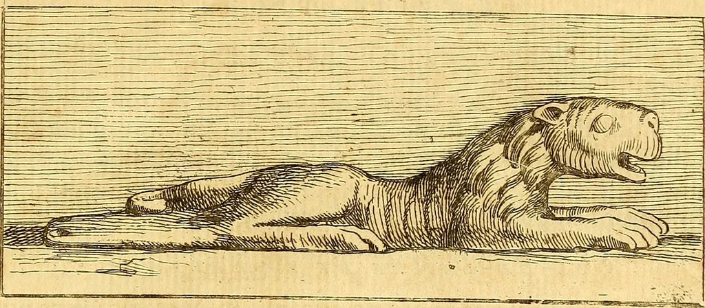 An illustration from Recueil d'antiquités égyptiennes, étrusques, greques et romaines, 1752, leaf 18