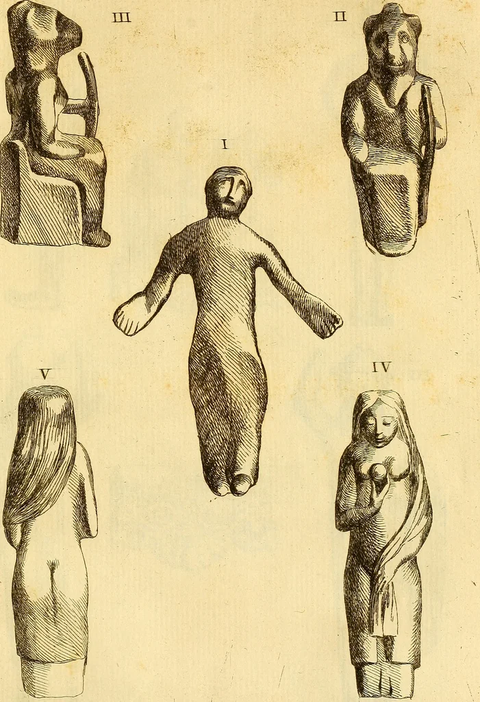 An illustration from Recueil d'antiquités égyptiennes, étrusques, greques et romaines, 1752, leaf 188