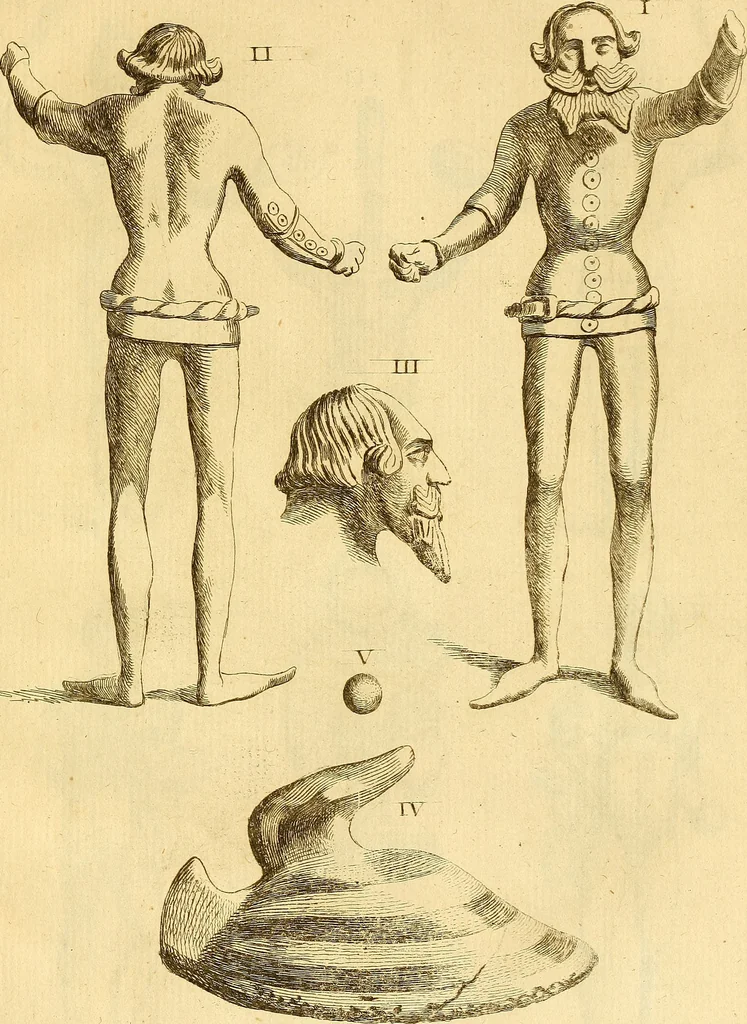An illustration from Recueil d'antiquités égyptiennes, étrusques, greques et romaines, 1752, leaf 198