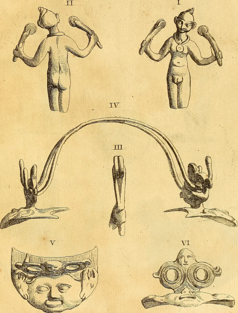 An illustration from Recueil d'antiquités égyptiennes, étrusques, greques et romaines, 1752, leaf 202