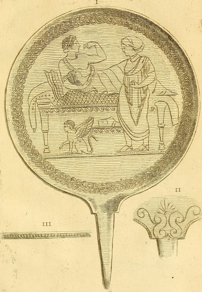 An illustration from Recueil d'antiquités égyptiennes, étrusques, greques et romaines, 1752, leaf 206