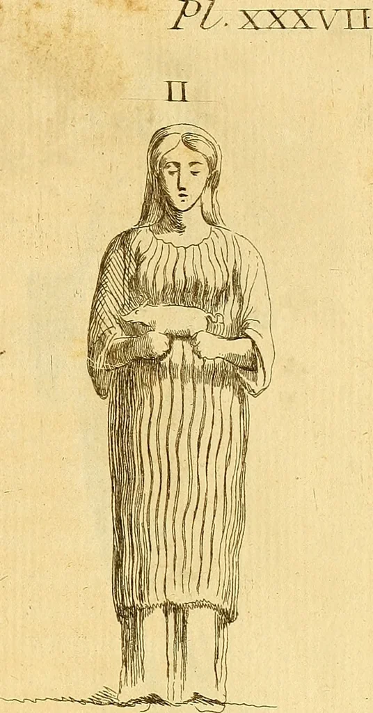 An illustration from Recueil d'antiquités égyptiennes, étrusques, greques et romaines, 1752, leaf 316
