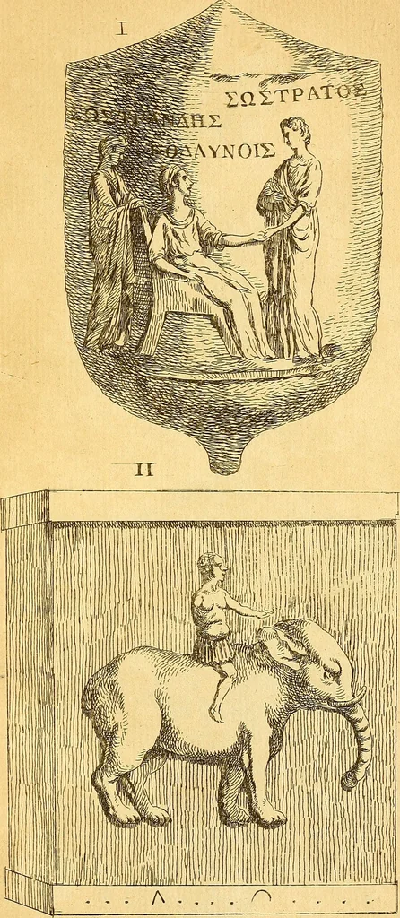 An illustration from Recueil d'antiquités égyptiennes, étrusques, greques et romaines, 1752, leaf 342