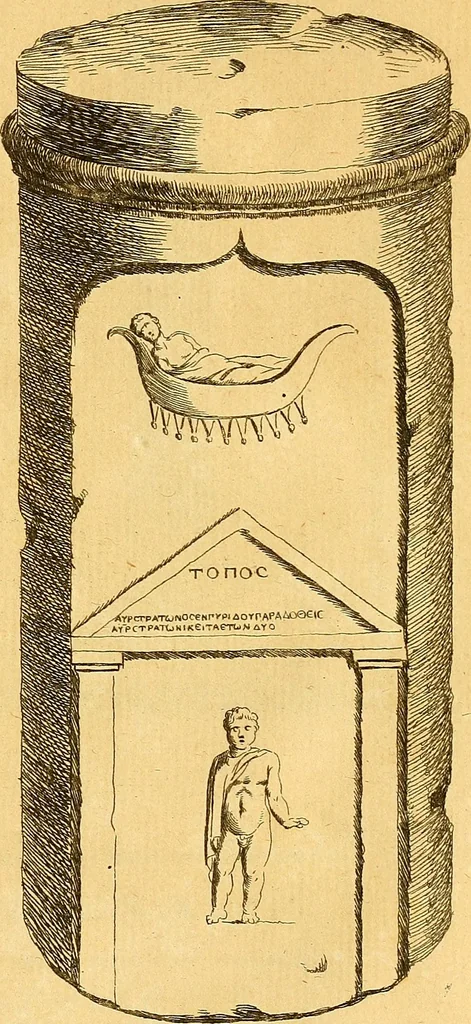 An illustration from Recueil d'antiquités égyptiennes, étrusques, greques et romaines, 1752, leaf 360