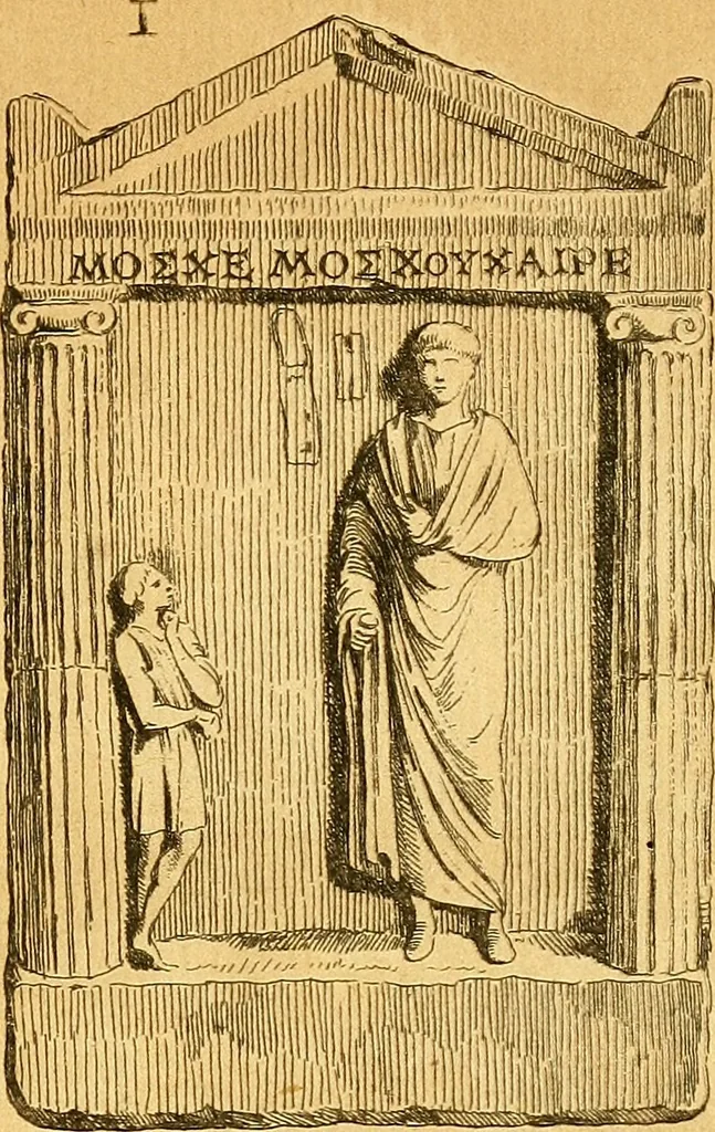 An illustration from Recueil d'antiquités égyptiennes, étrusques, greques et romaines, 1752, leaf 366