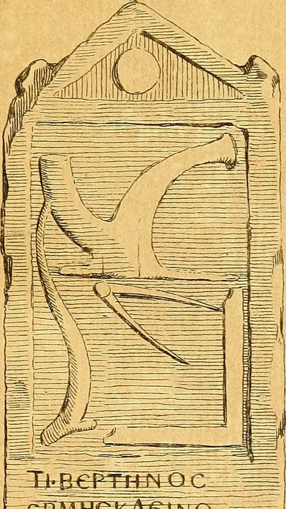 An illustration from Recueil d'antiquités égyptiennes, étrusques, greques et romaines, 1752, leaf 366