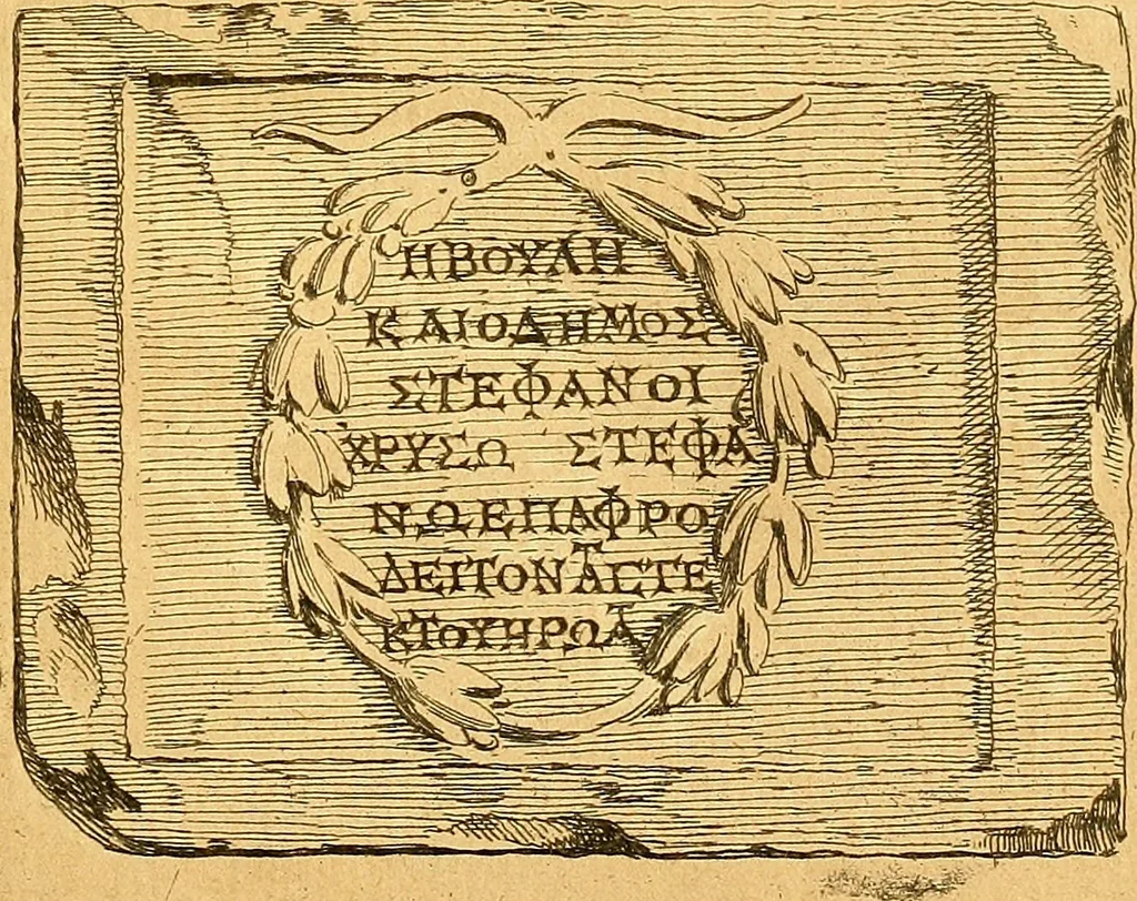 An illustration from Recueil d'antiquités égyptiennes, étrusques, greques et romaines, 1752, leaf 370