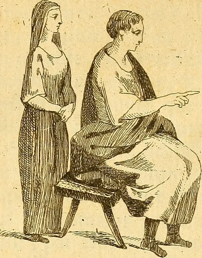 An illustration from Recueil d'antiquités égyptiennes, étrusques, greques et romaines, 1752, leaf 386