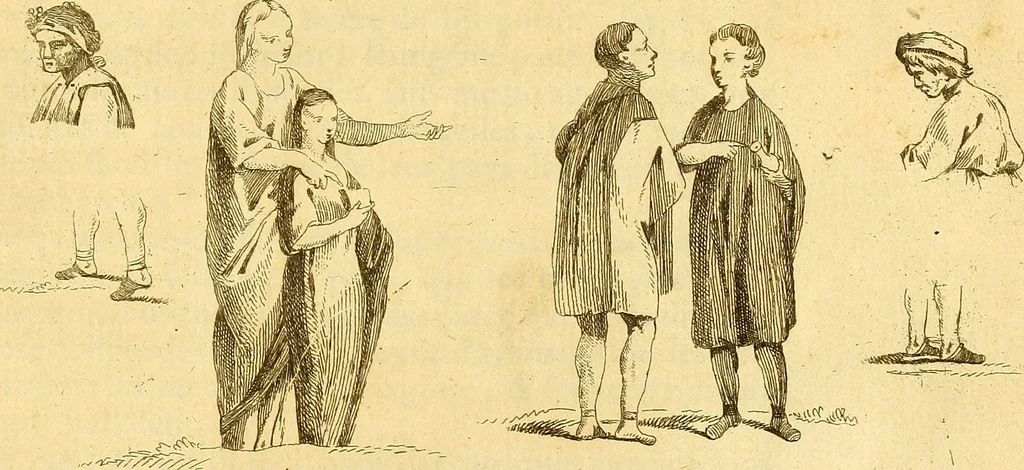 An illustration from Recueil d'antiquités égyptiennes, étrusques, greques et romaines, 1752, leaf 386