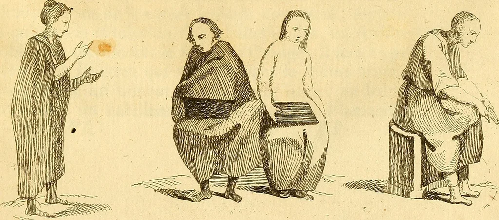 An illustration from Recueil d'antiquités égyptiennes, étrusques, greques et romaines, 1752, leaf 386