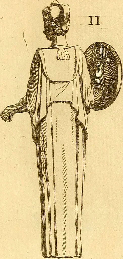 An illustration from Recueil d'antiquités égyptiennes, étrusques, greques et romaines, 1752, leaf 496