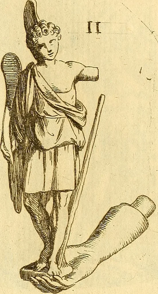 An illustration from Recueil d'antiquités égyptiennes, étrusques, greques et romaines, 1752, leaf 498