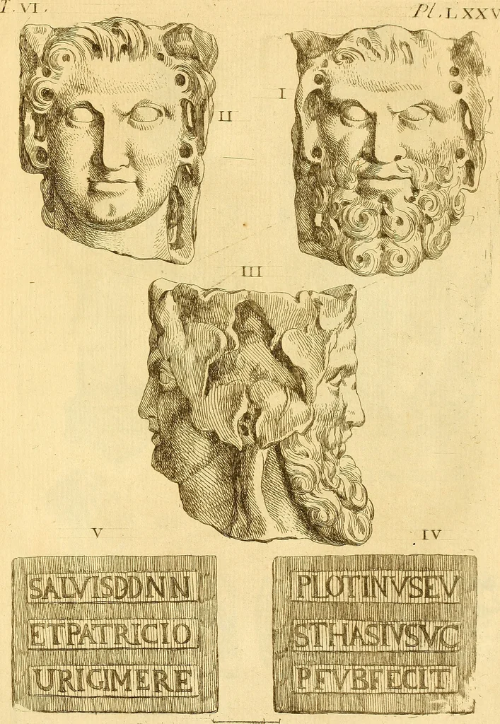 An illustration from Recueil d'antiquités égyptiennes, étrusques, greques et romaines, 1752, leaf 506