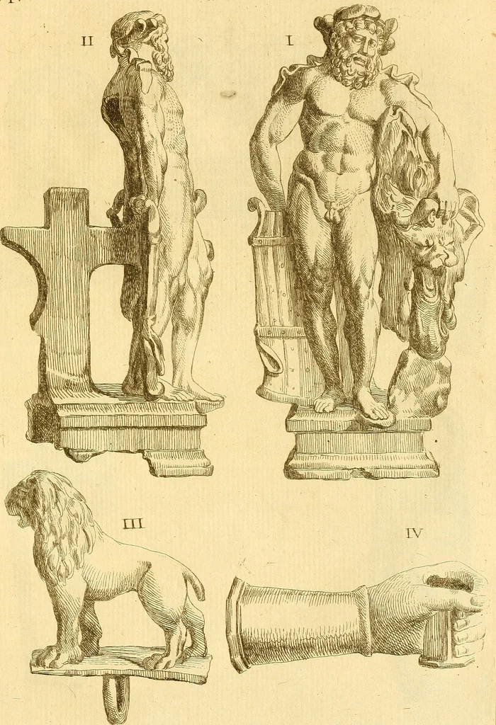 An illustration from Recueil d'antiquités égyptiennes, étrusques, greques et romaines, 1752, leaf 508