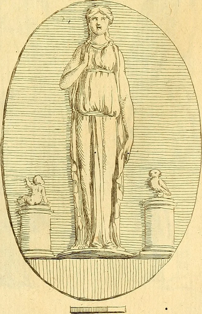 An illustration from Recueil d'antiquités égyptiennes, étrusques, greques et romaines, 1752, leaf 516