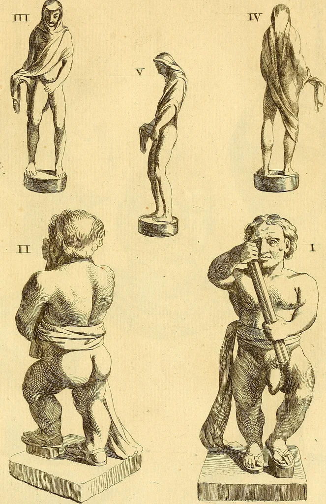 An illustration from Recueil d'antiquités égyptiennes, étrusques, greques et romaines, 1752, leaf 530