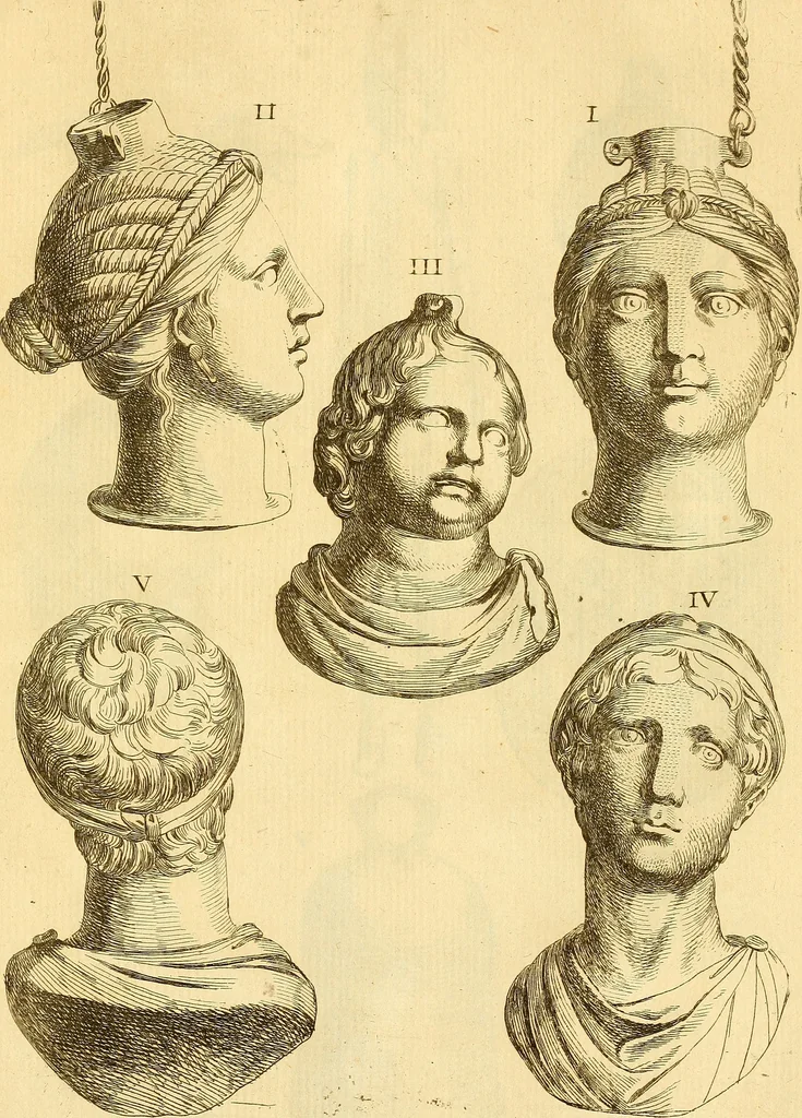 An illustration from Recueil d'antiquités égyptiennes, étrusques, greques et romaines, 1752, leaf 532