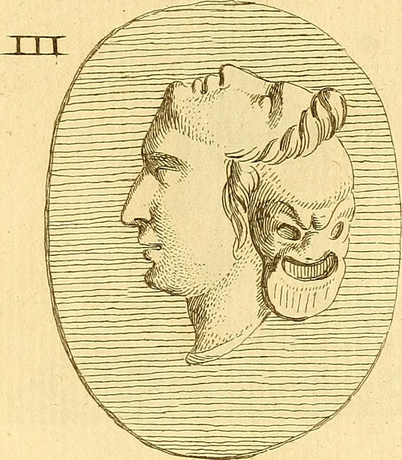 An illustration from Recueil d'antiquités égyptiennes, étrusques, greques et romaines, 1752, leaf 538